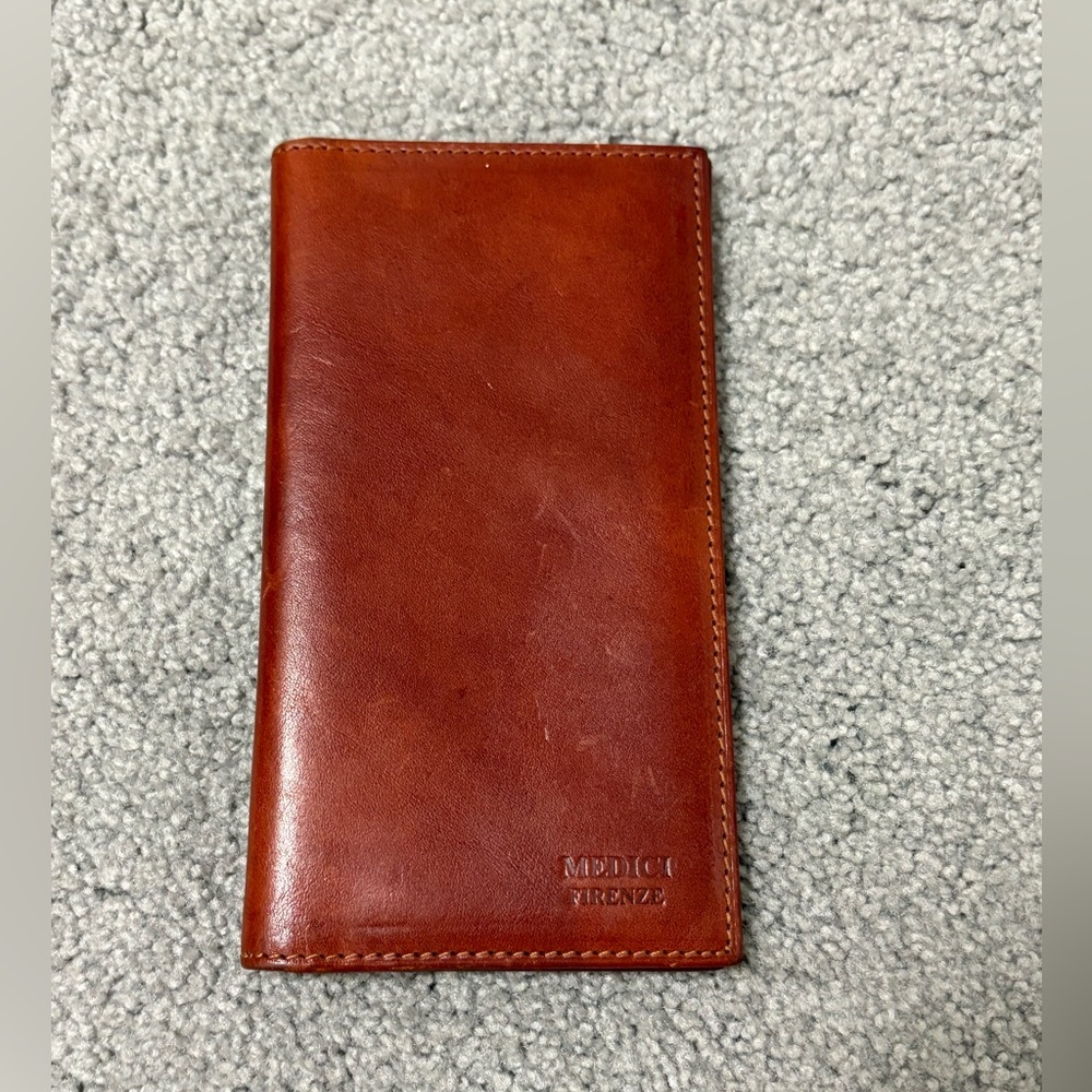 Breast Coat Pocket wallet 100% leather made in Italy